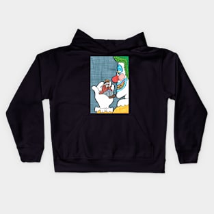 Comedy andTragedy Kids Hoodie